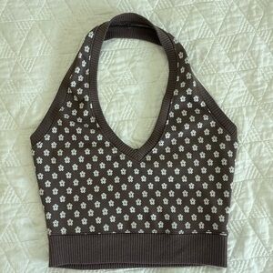 Small halter cropped top!